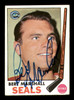 Bert Marshall Autographed 1969-70 Topps Card #80 California Golden Seals SKU #251203