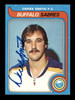 Derek Smith Autographed 1979-80 Topps Card #89 Buffalo Sabres SKU #251299