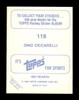 Dino Ciccarelli Autographed 1983-84 Topps Stickers Card #118 Minnesota North Stars SKU #251502
