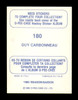 Guy Carbonneau Autographed 1983-84 O-Pee-Chee Stickers Card #180 Montreal Canadiens SKU #251535