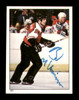 Brad McCrimmon Autographed 1983-84 Topps Stickers Card #193 Philadelphia Flyers SKU #251544