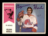 Rejean Houle Autographed 1974-75 O-Pee-Chee WHA Card #41 Quebec Nordiques SKU #251634