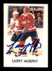 Larry Murphy Autographed 1987-88 O-Pee-Chee Minis Card #31 Washington Capitals SKU #251687
