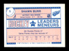 Shawn Burr Autographed 1987-88 O-Pee-Chee Minis Card #5 Detroit Red Wings SKU #251743