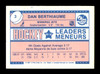 Dan Berthiaume Autographed 1987-88 O-Pee-Chee Minis Rookie Card #3 Winnipeg Jets SKU #251750