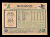 Mark Napier Autographed 1983-84 O-Pee-Chee Card #192 Montreal Canadiens SKU #251971