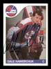 Dale Hawerchuk Autographed 1985-86 Topps Card #109 Winnipeg Jets SKU #251149
