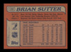 Brian Sutter Autographed 1985-86 Topps Card #135 St. Louis Blues SKU #251158