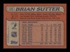 Brian Sutter Autographed 1985-86 Topps Card #135 St. Louis Blues SKU #251160