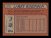 Larry Robinson Autographed 1985-86 Topps Card #147 Montreal Canadiens SKU #251163