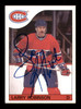 Larry Robinson Autographed 1985-86 Topps Card #147 Montreal Canadiens SKU #251164