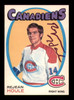 Rejean Houle Autographed 1971-72 O-Pee-Chee Card #147 Montreal Canadiens SKU #251184