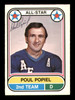 Poul Popiel Autographed 1975-76 O-Pee-Chee WHA Card #68 Houston Aeros SKU #251796