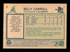 Billy Carroll Autographed 1983-84 O-Pee-Chee Card #5 New York Islanders SKU #251942