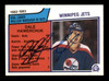 Dale Hawerchuk Autographed 1983-84 O-Pee-Chee Card #377 Winnipeg Jets SKU #252019