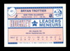 Bryan Trottier Autographed 1987-88 O-Pee-Chee Minis Card #41 New York Islanders SKU #251673