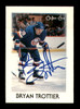 Bryan Trottier Autographed 1987-88 O-Pee-Chee Minis Card #41 New York Islanders SKU #251677