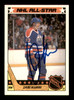 Jari Kurri Autographed 1987-88 Topps Stickers Card #4 Edmonton Oilers SKU #251595