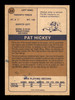 Pat Hickey Autographed 1974-75 O-Pee-Chee WHA Card #24 Toronto Toros (Smudged) SKU #251626