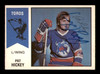 Pat Hickey Autographed 1974-75 O-Pee-Chee WHA Card #24 Toronto Toros (Smudged) SKU #251627