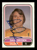Dave Dryden Autographed 1975-76 O-Pee-Chee WHA Card #104 Edmonton Oilers SKU #251841