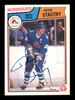 Peter Stastny Autographed 1983-84 O-Pee-Chee Card #304 Quebec Nordiques SKU #251997