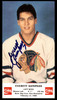 Everett Sanipass Autographed 3.5x6.5 Photo Chicago Blackhawks SKU #252048