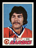 Al MacAdam Autographed 1977-78 Topps Card #149 Cleveland Barons (Error Bernie Wolfe Pictured) SKU #251367