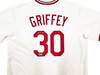 Cincinnati Reds Ken Griffey Sr. Autographed White Nike Cooperstown Collection Jersey Size XL Beckett BAS Witness Stock #252413
