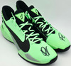 Giannis Antetokounmpo Autographed 2021 Player Exclusive (PE) Promo ILLUSION GRN/BLK-MTLG Nike Zoom Freak 2 Shoes Milwaukee Bucks Size 17 (No Box) Beckett BAS Witness #3W396817 & #3W396818