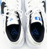 Giannis Antetokounmpo Autographed 2021 Player Exclusive (PE) Promo DUKE BLUE DEVILS White, Black & Royal Nike Zoom Freak 2 DUKE SOS Shoes Size 16 (No Box) Beckett BAS Witness #3W396953 & #3W396954