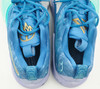 Giannis Antetokounmpo Autographed Freezing Time & Dutch Blue Nike Zoom Freak 3 Shoes Milwaukee Bucks Size 16 (No Box) Beckett BAS Witness #3W395131 & #3W395132