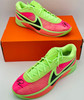 Giannis Antetokounmpo Autographed Lime Blast & Hyper Pink Nike Zoom Freak 6 Shoes Milwaukee Bucks Size 17 (With Box) Beckett BAS Witness #3W395100 & #3W395101