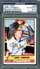 Jerry Johnson Autographed 1976 Topps Card #658 San Diego Padres PSA/DNA #83306796