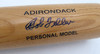 Bob Feller Autographed Rawlings Bat Cleveland Indians Beckett BAS QR #BS30655