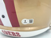 Roger Craig Autographed San Francisco 49ers Gold Full Size Speed Replica Helmet "3x SB Champs" Beckett BAS Witness Stock #253258