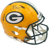 Jordan Love Autographed Green Bay Packers Yellow Full Size Authentic Speed Helmet Stock #253248