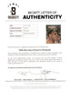 Willie Mays Autographed Framed 8x11 Magazine Page Photo San Francisco Giants Vintage Signature Beckett BAS #AE16558