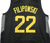 Utah Jazz Kyle Filipowski Autographed Black Jersey Beckett BAS Witness Stock #253282