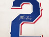 Texas Rangers Marcus Semien Autographed White Nike Jersey Size L Beckett BAS Witness Stock #252430