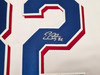 Texas Rangers Evan Carter Autographed White Jersey Beckett BAS Witness Stock #253600 Texas Rangers Evan Carter Autographed White Jersey Beckett BAS Witness Stock #253600
