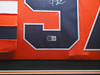 Edmonton Oilers Connor McDavid Autographed Framed Orange Adidas Jersey Beckett BAS QR #AE02766 Edmonton Oilers Connor McDavid Autographed Framed Orange Adidas Jersey Beckett BAS QR #AE02766