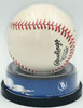 Hank Aaron Autographed Official NL Baseball Atlanta Braves Auto Grade Gem Mint 10 Beckett BAS #18630611