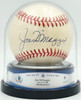 Joe DiMaggio Autographed Official AL Baseball New York Yankees Auto Grade Mint 9 Beckett BAS #18630423 Joe DiMaggio Autographed Official AL Baseball New York Yankees Auto Grade Mint 9 Beckett BAS #18630423