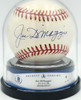 Joe DiMaggio Autographed Official AL Baseball New York Yankees Auto Grade Mint 9 Beckett BAS #18630537 Joe DiMaggio Autographed Official AL Baseball New York Yankees Auto Grade Mint 9 Beckett BAS #18630537