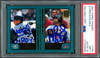Albert Pujols & Ichiro Suzuki Autographed 2001 Topps Traded Rookie Card #T99 PSA 7 Auto Grade Gem Mint 10 "01 ROY" PSA/DNA #127228996