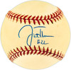 Justin Thompson Autographed Official AL Baseball Detroit Tigers SKU #254019