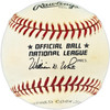 Gene Hermanski Autographed Official NL Baseball Brooklyn Dodgers SKU #253955