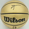 Allen Iverson Autographed Gold Edition Composite Leather Basketball Philadelphia 76ers Beckett BAS Witness Stock #253647 Allen Iverson Autographed Gold Edition Composite Leather Basketball Philadelphia 76ers Beckett BAS Witness Stock #253647