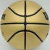 Allen Iverson Autographed Gold Edition Composite Leather Basketball Philadelphia 76ers Beckett BAS Witness Stock #253647 Allen Iverson Autographed Gold Edition Composite Leather Basketball Philadelphia 76ers Beckett BAS Witness Stock #253647